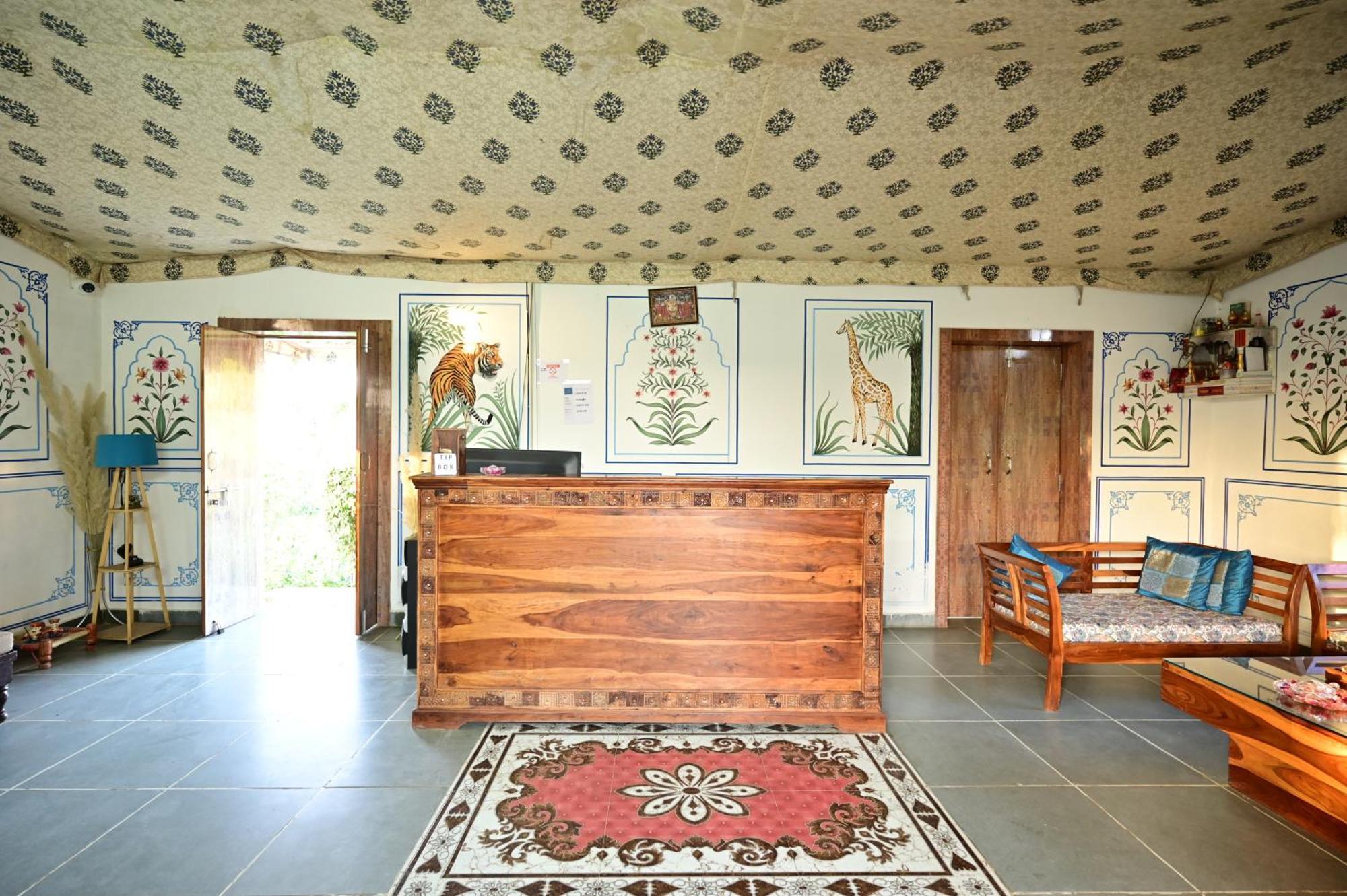 The Castle Crown - Hem Vilas Resort Ranthambhore Sawai Madhopur Buitenkant foto