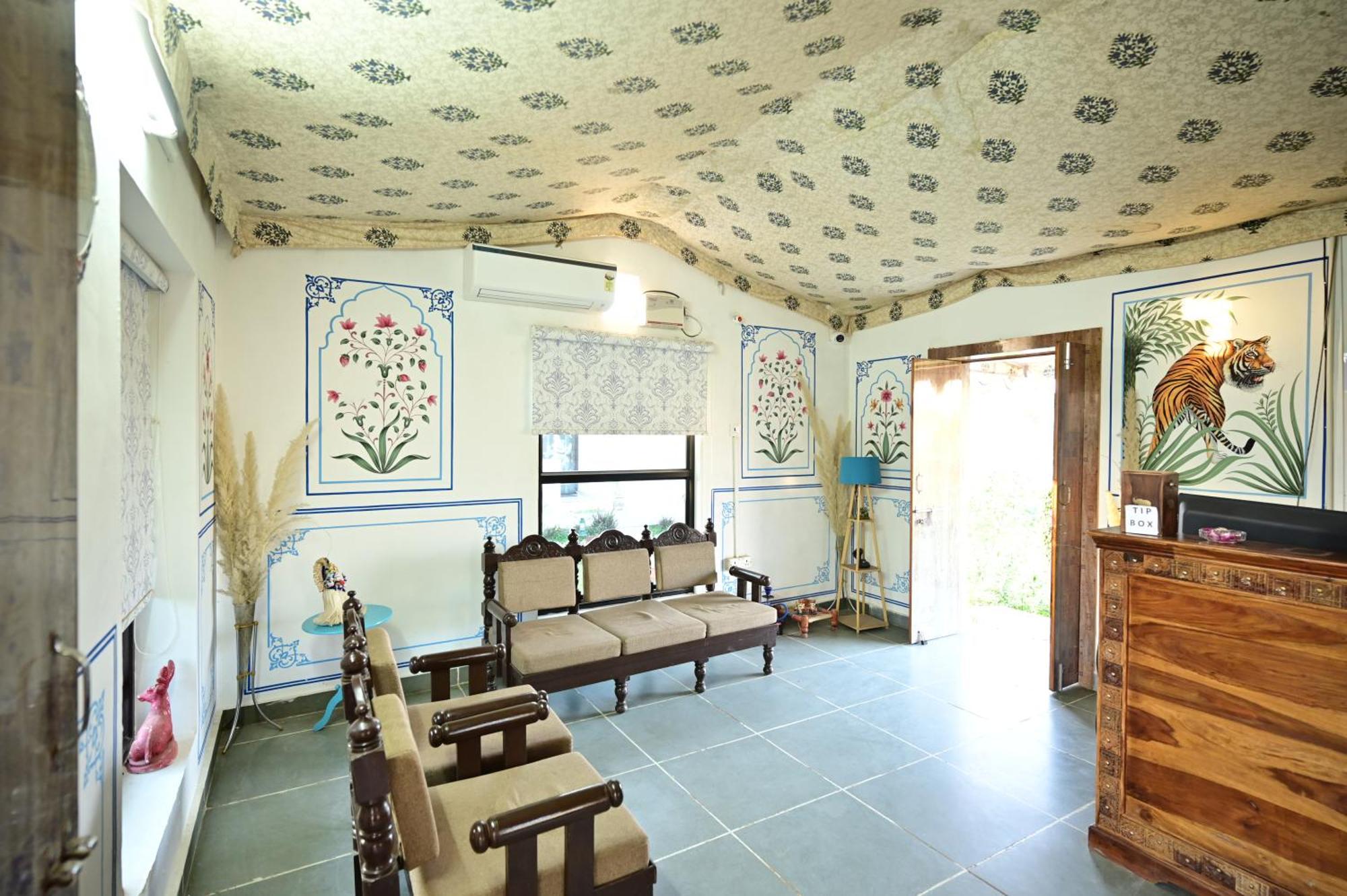 The Castle Crown - Hem Vilas Resort Ranthambhore Sawai Madhopur Buitenkant foto